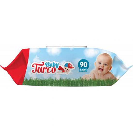 Baby Turco Islak Havlu Mendil 90’lı